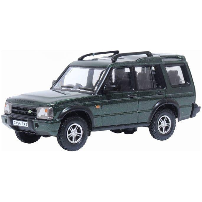 OXFORD 1/76 Land Rover Discovery 2 Metallic Epsom Green