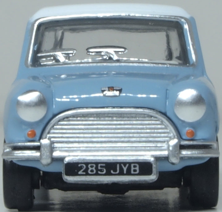 OXFORD 1/76 Austin Mini Speedwell Blue