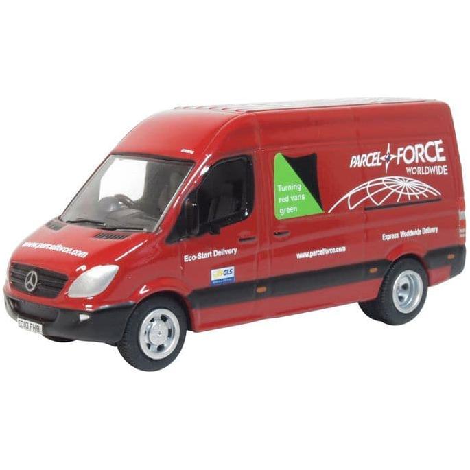 OXFORD 1/76 Parcelforce Mercedes Sprinter