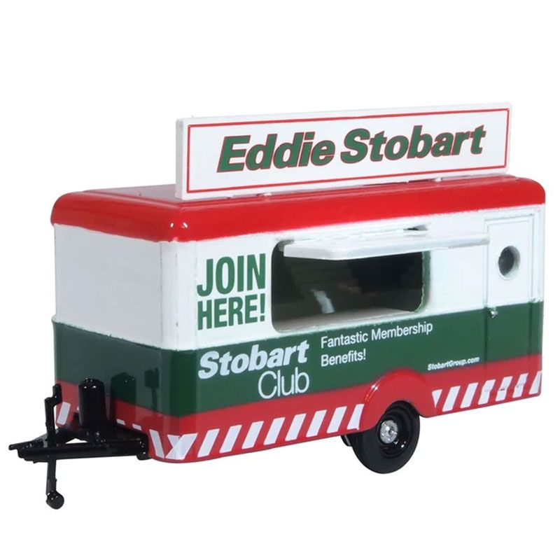 OXFORD 1/76 Eddie Stobart Fan Club Mobile Trailer
