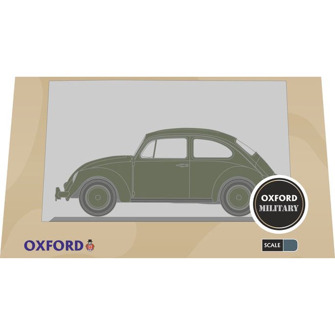 OXFORD 1/76 Wrac Provost British Army of the Rhine VW Beetle