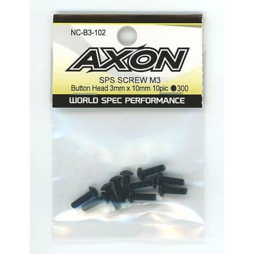 AXON SPS SCREW M3 / Button Head 3mm x 10mm 10pic  (steel)