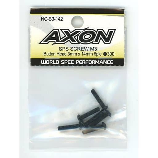 AXON SPS SCREW M3 / Button Head 3mm x 14mm 6pic  (steel)