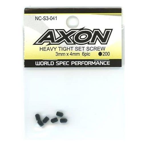 AXON HEAVY TIGHT SET SCREW (3mm x 4mm) 6pic