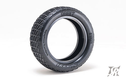 SWEEP 1/10 Buggy Tyres Orbit Front Gold/Magenta (Clay Ultra Soft) with Closed Cell Inserts 2Pcs