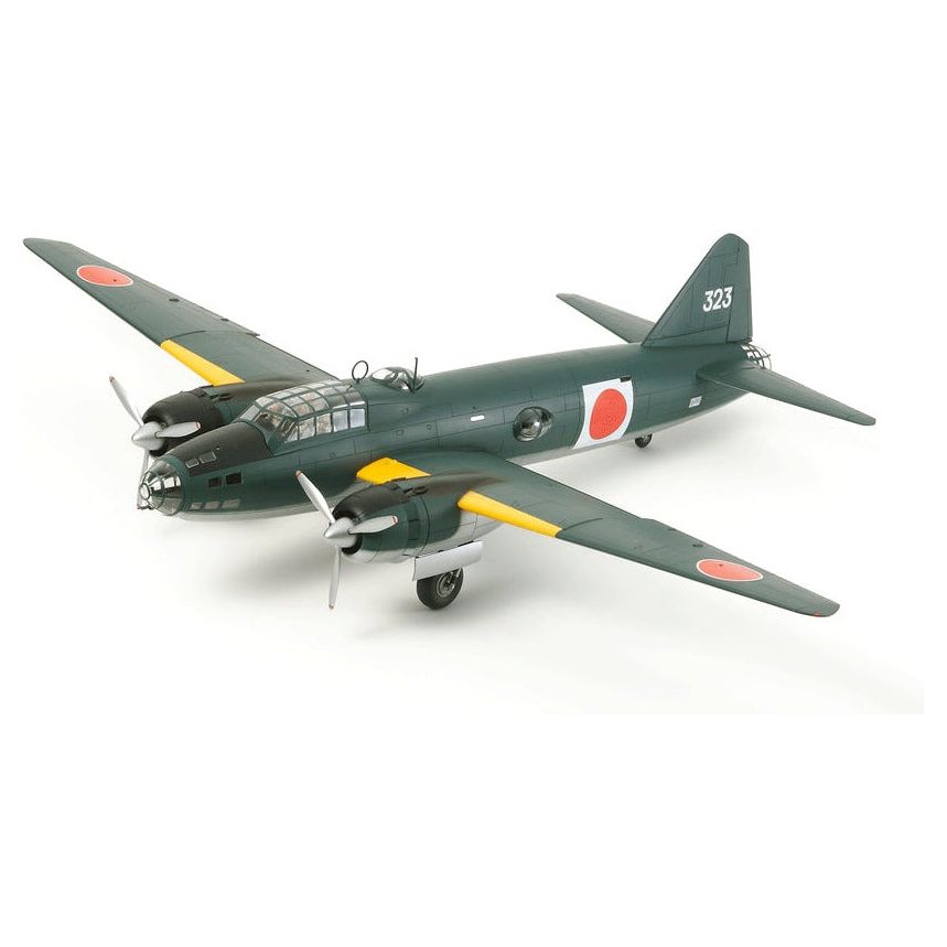 TAMIYA 1/48 Mitsubishi G4M1 Model 11 Admiral Yamamoto Transport with 17 Figures