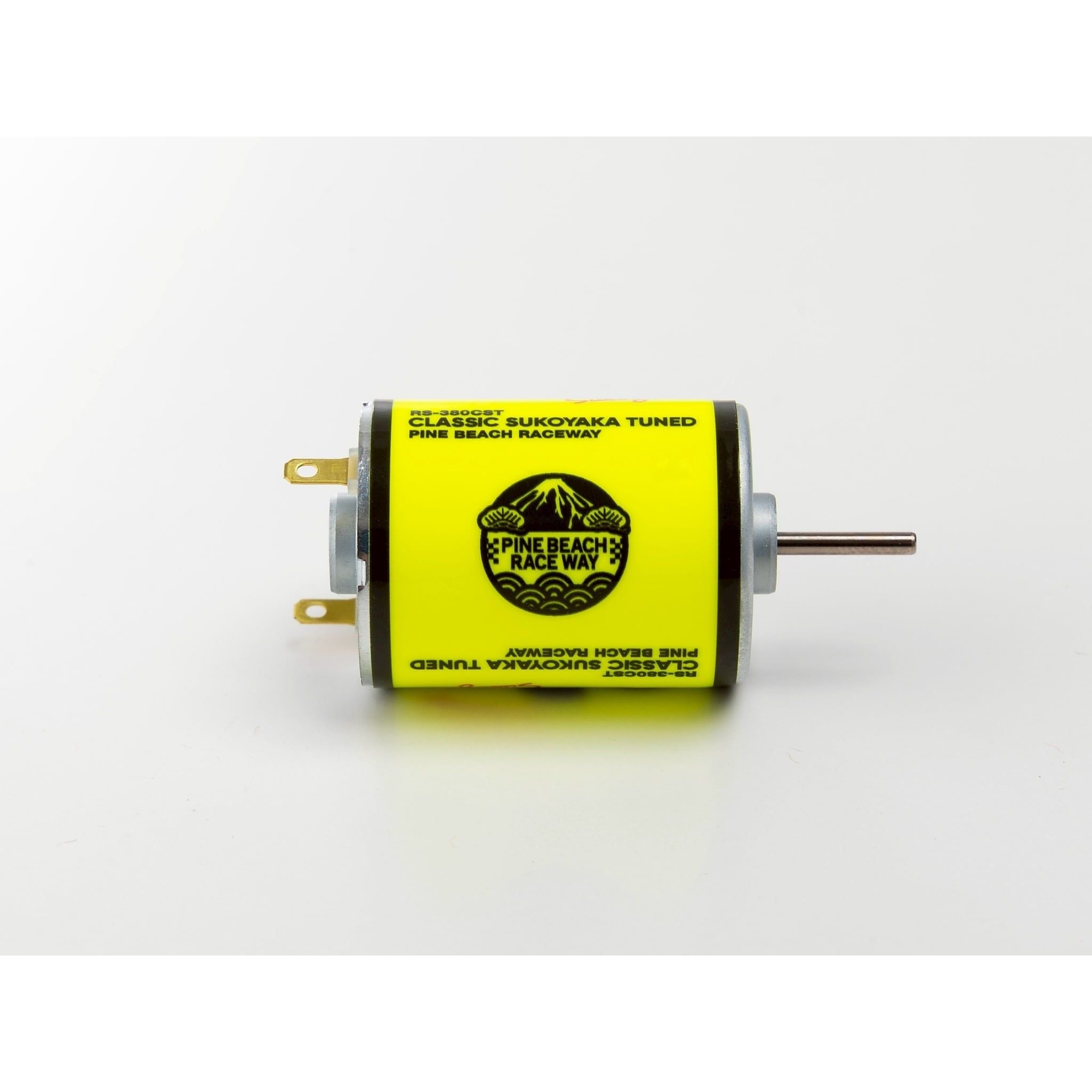 PINE BEACH RS-038CST Sukoyaka Tuned Motor Classic RS-380CST Classic SUKOYAKA Tuned Motor Neon Yellow