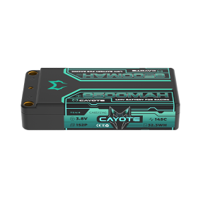 CAYOTE Racing Lipo Battery, 145C, 8500mAh, 3.8V, 32.3Wh