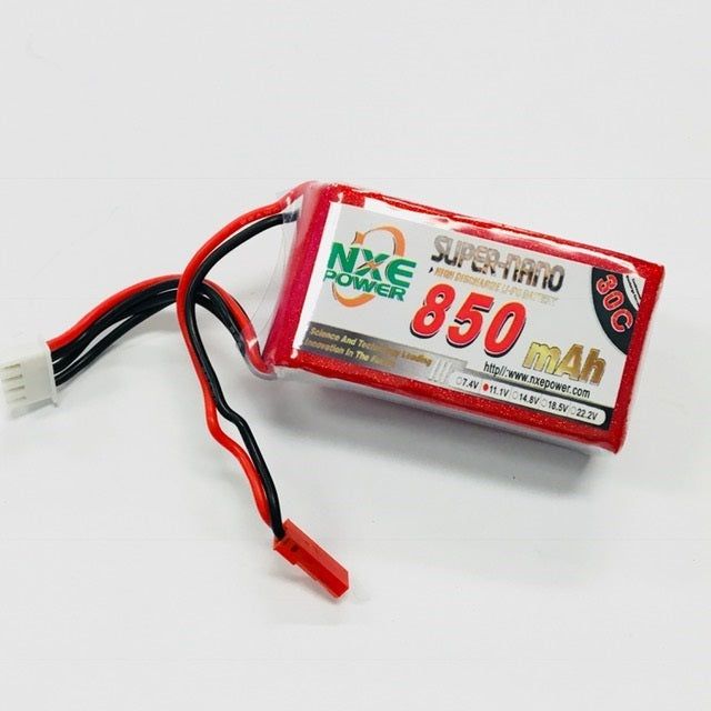 NXE 11.1v 850mah 30c Soft case w/JST