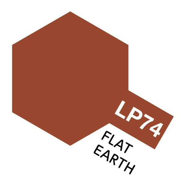 TAMIYA LP-74 Flat Earth Lacquer Paint 10ml 82174