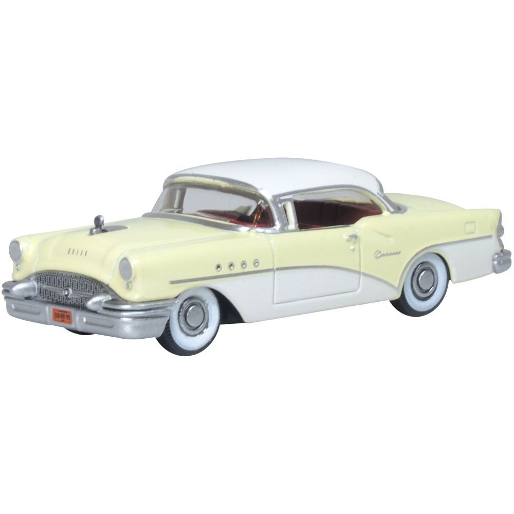 OXFORD 1/87 1955 Buick Century Condor - Yellow/Dover White
