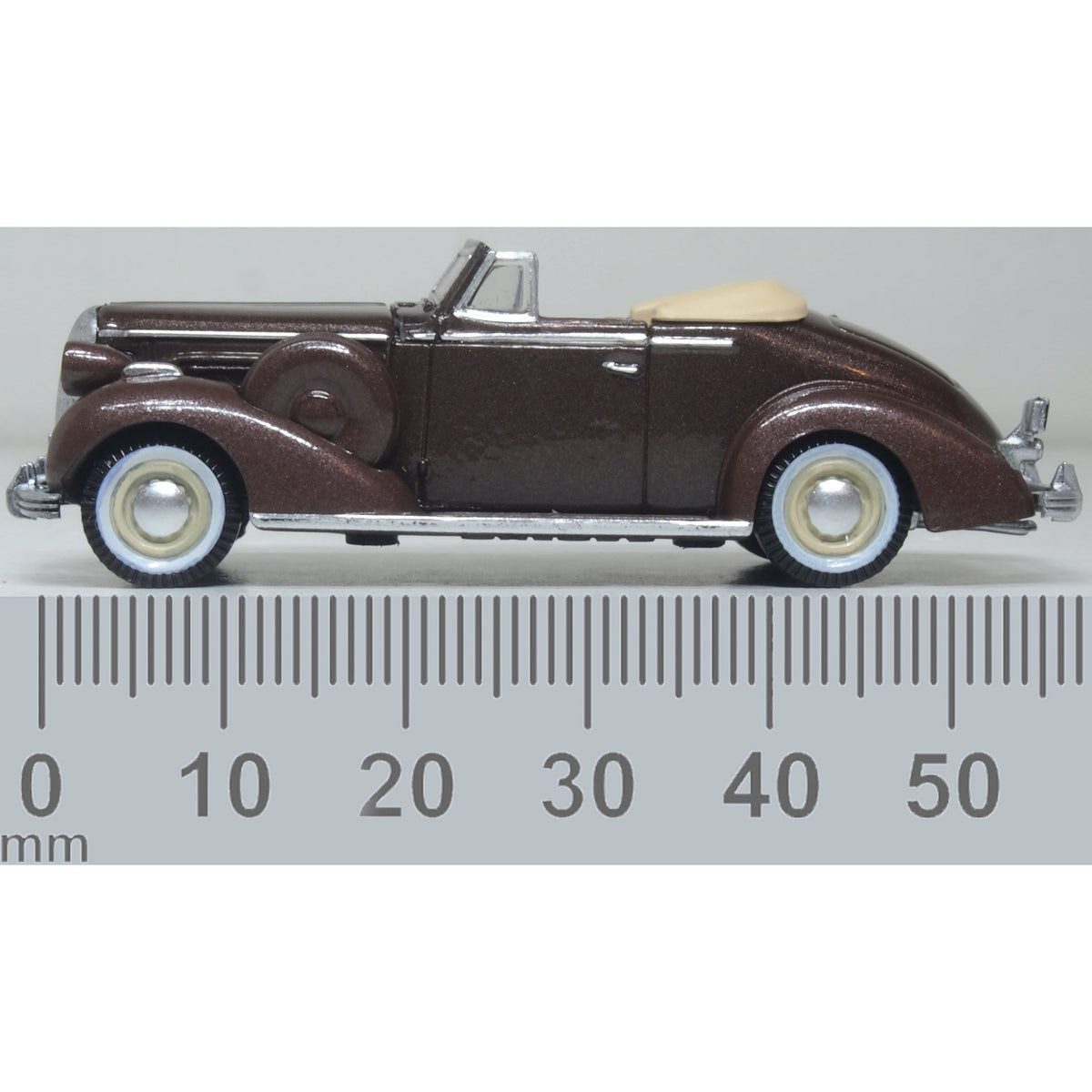 OXFORD 1/87 1936 Buick Special Convertible Coupe Bengal Brown Metallic