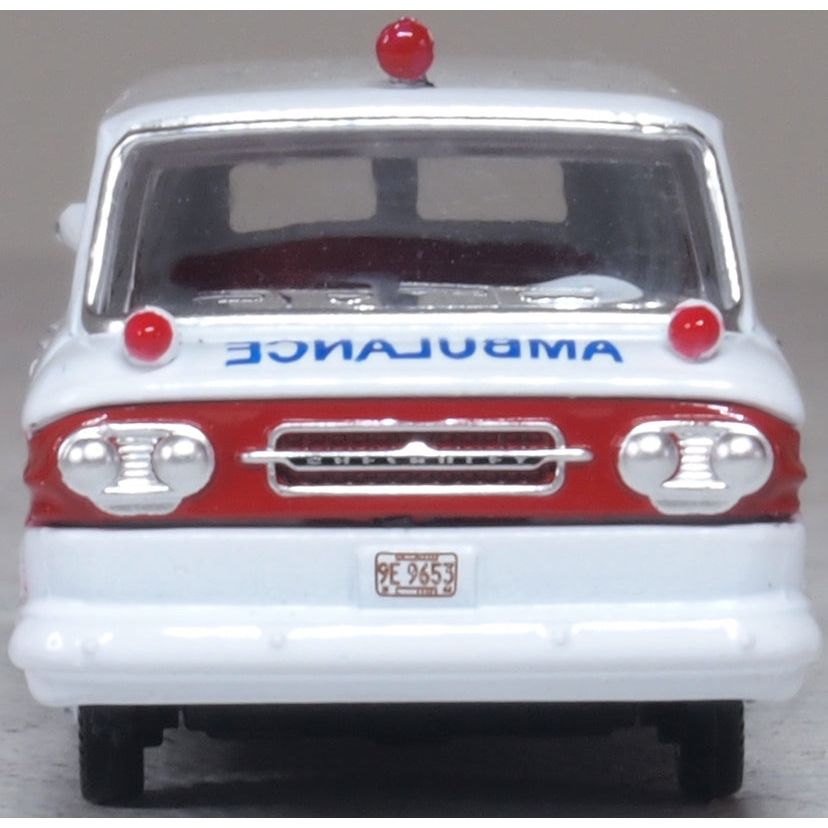 OXFORD 1/87 1961 Chevrolet Corvair Greenbrier Amblewagon Ambulance