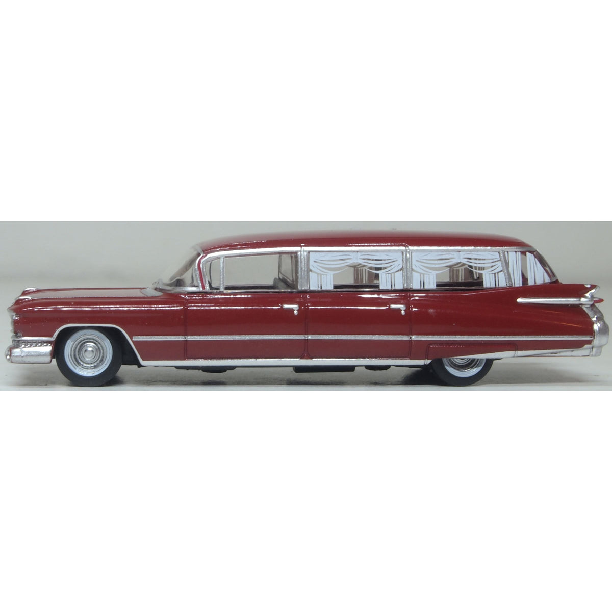 OXFORD 1/87 1959 Cadillac Miller-Meteor Futura Limousine Seminole Red