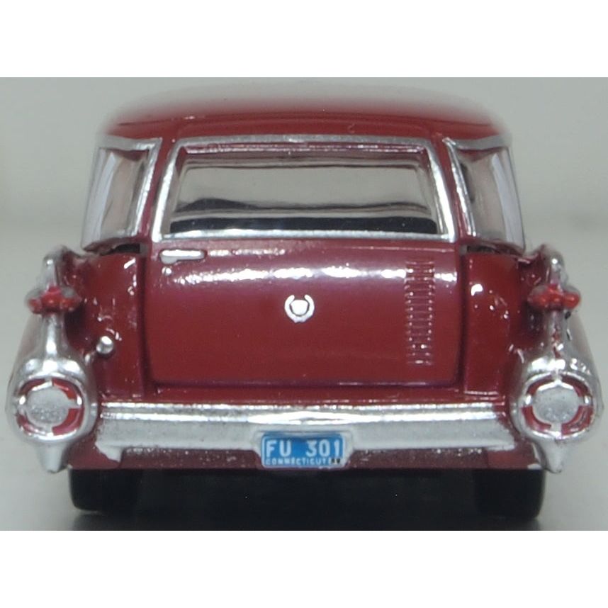 OXFORD 1/87 1959 Cadillac Miller-Meteor Futura Limousine Seminole Red