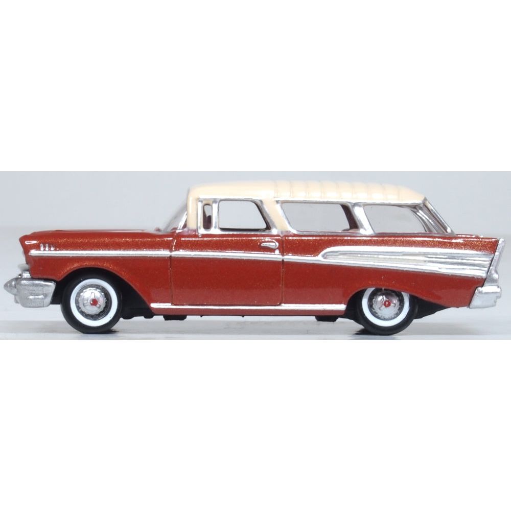 OXFORD 1/87 1957 Chevrolet Nomad Adobe Beige/Sierra Gold