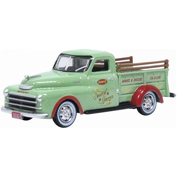 OXFORD 1/87 Dodge B-18 Pick Up 1948 Truck Dan's Service Garage