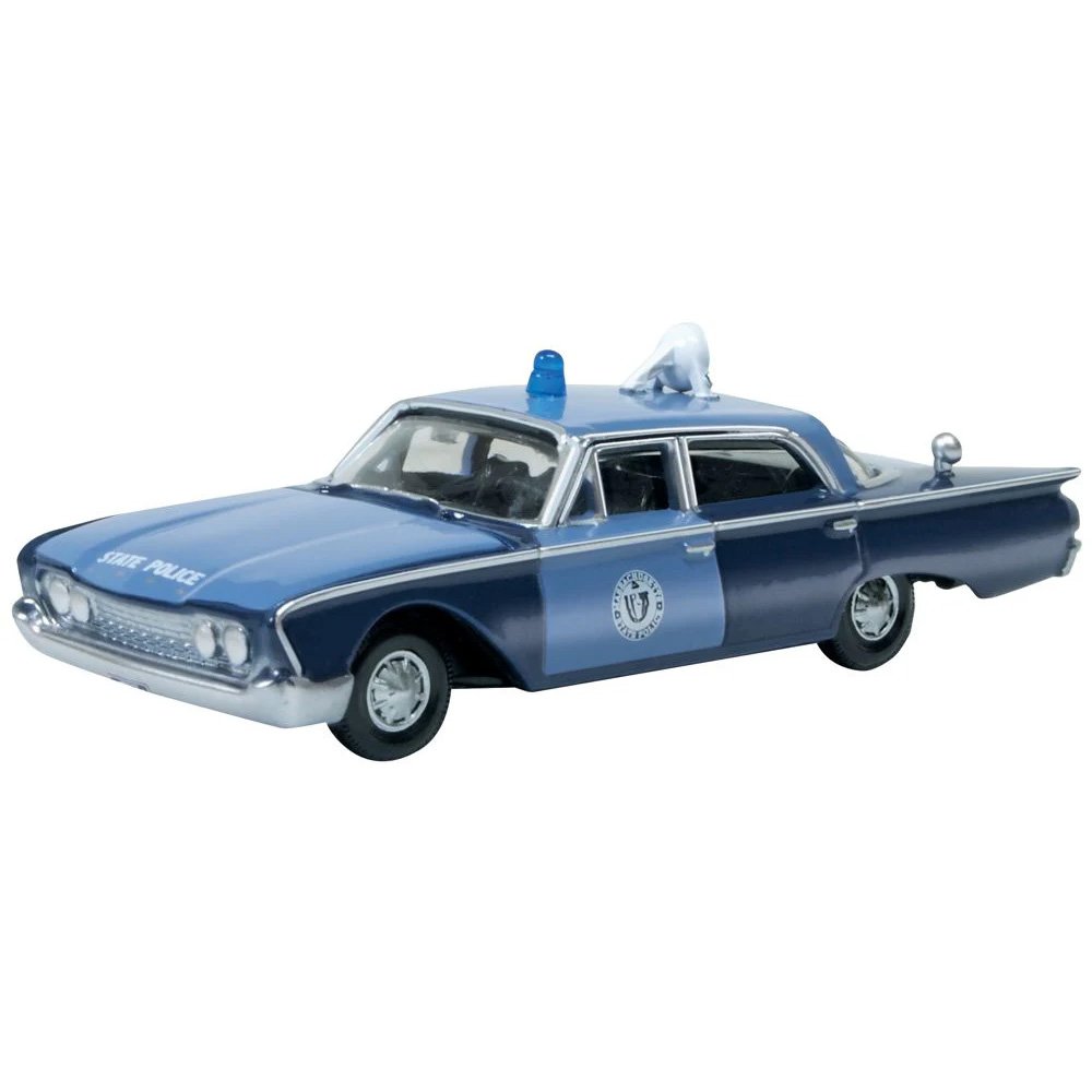 OXFORD 1960 FORD FAIRLANE SEDAN - MASSACHUSETTS STATE POLICE RADAR CAR
