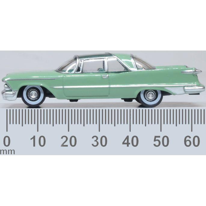 OXFORD 1/87 Imperial Crown 2 Door Highland Green-Balld Green