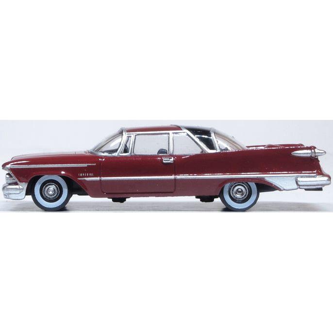 OXFORD 1/87 Imperial Crown 2 Door Hardtop 1959 Radiant Red-Black