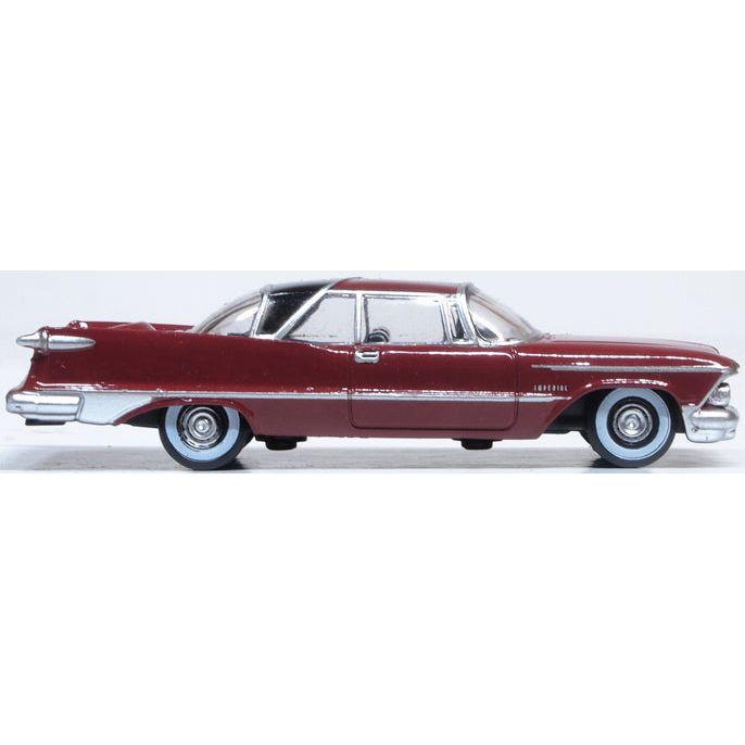 OXFORD 1/87 Imperial Crown 2 Door Hardtop 1959 Radiant Red-Black