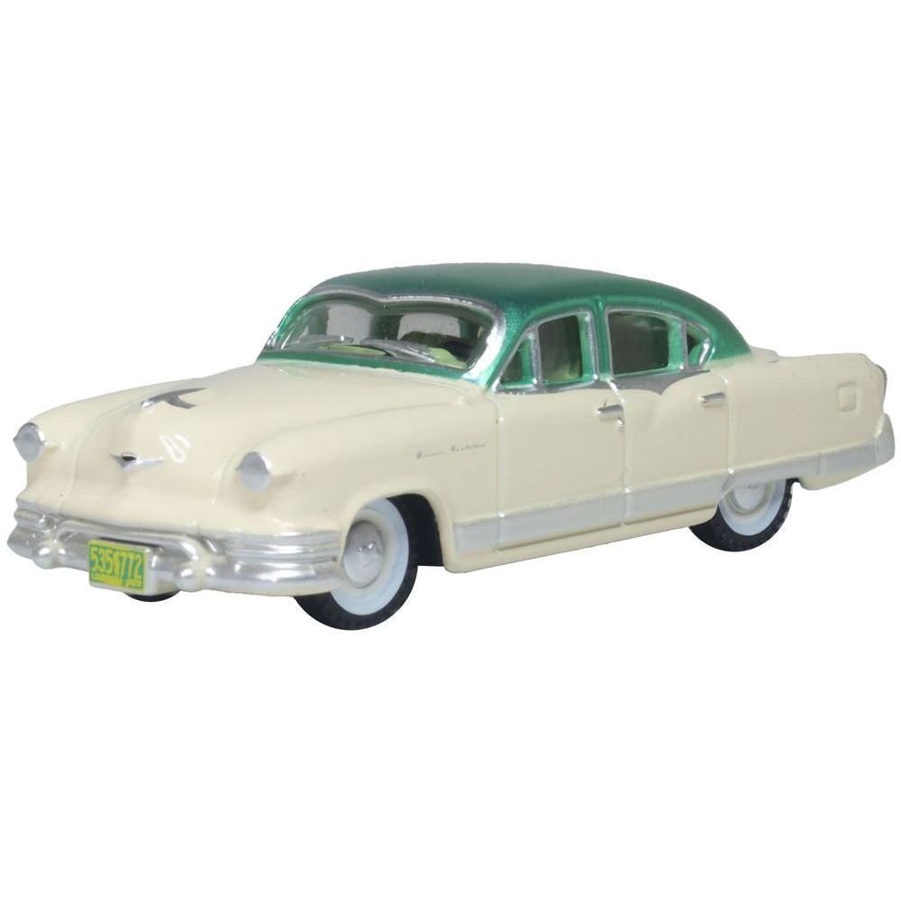OXFORD 1/87 1953 Kaiser Manhattan Stardust Ivory/Jade Green