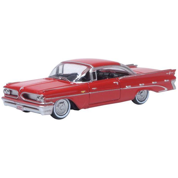 OXFORD 1/87 Pontiac Bonneville Coupe 1959 Mandalay Red