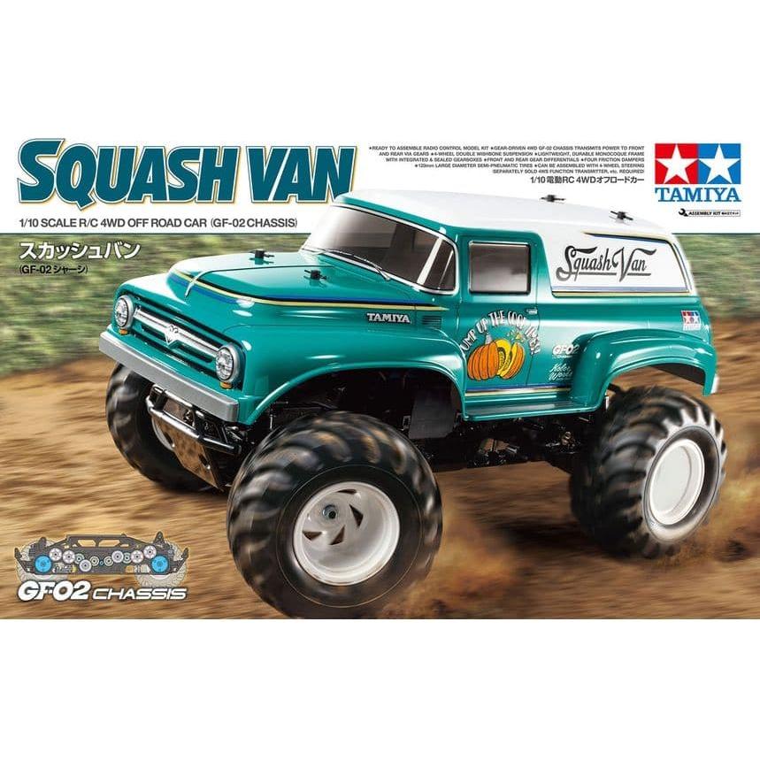 TAMIYA 1/10 RC Squash Van GF-02 Chassis (No ESC)