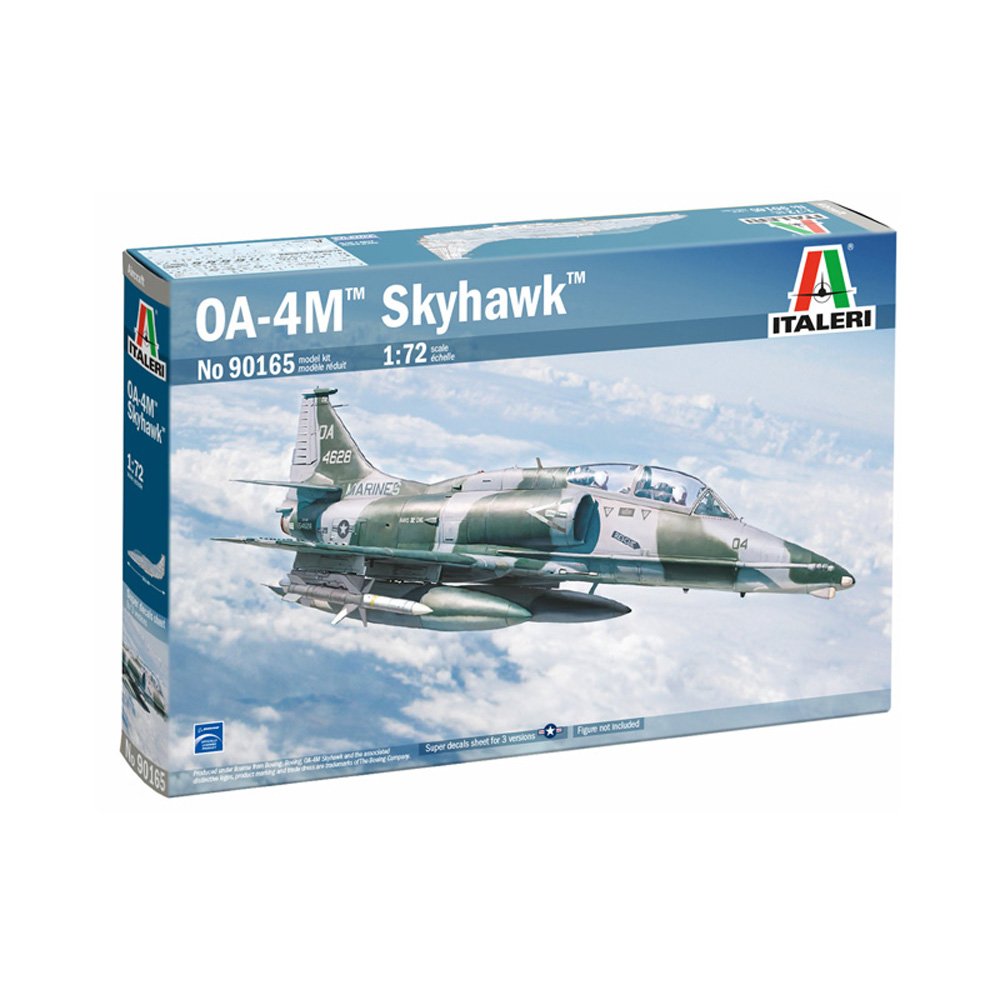 ITALERI 1/72 OA-4M Skyhawk II-New Artwork and Super Decal Sheet