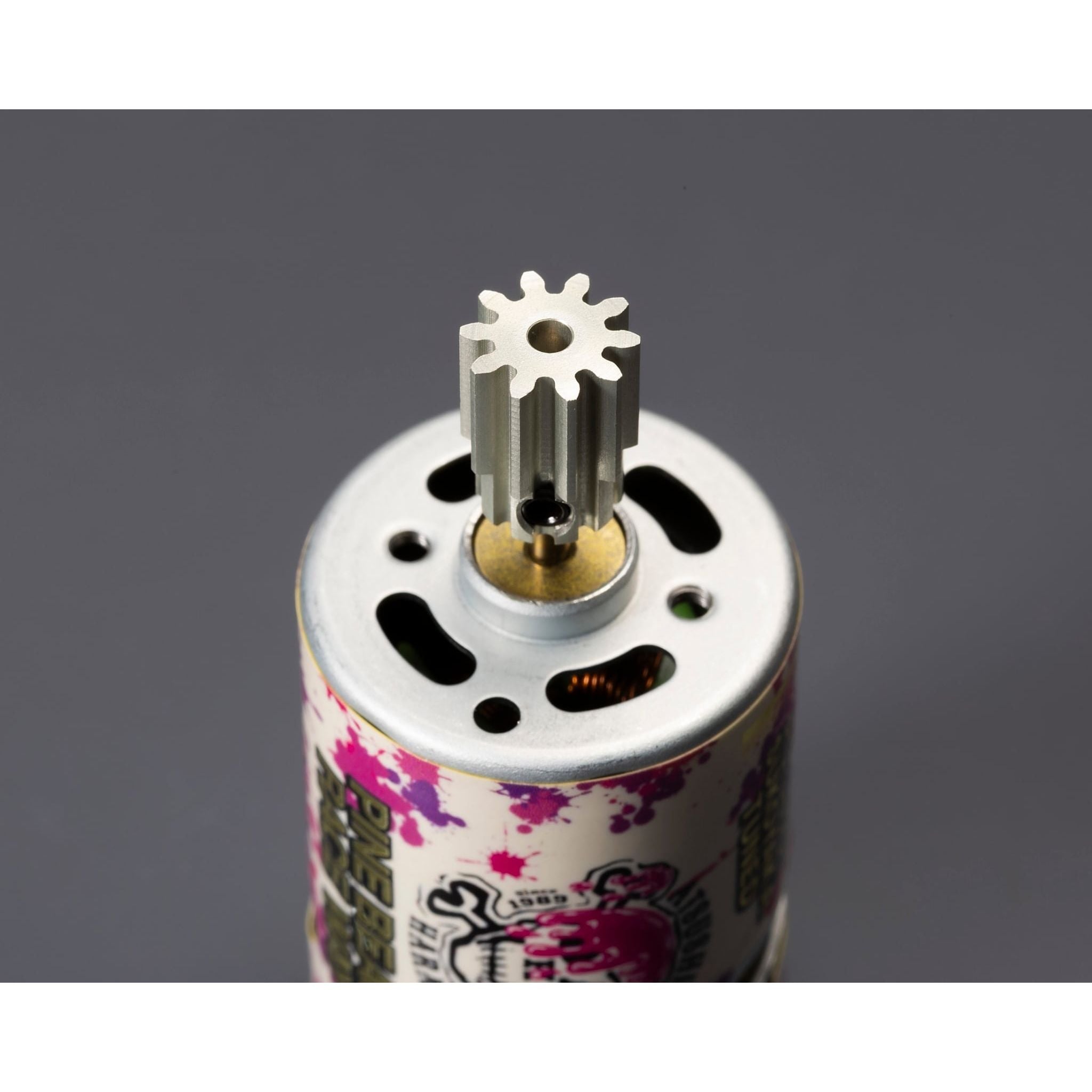 PINE BEACH Hard-Coated Pinion Gear 0.8 Module 10-Tooth for 380 Motor (Set of 2)