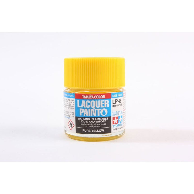 TAMIYA LP-8 Pure Yellow Lacquer Paint 10ml