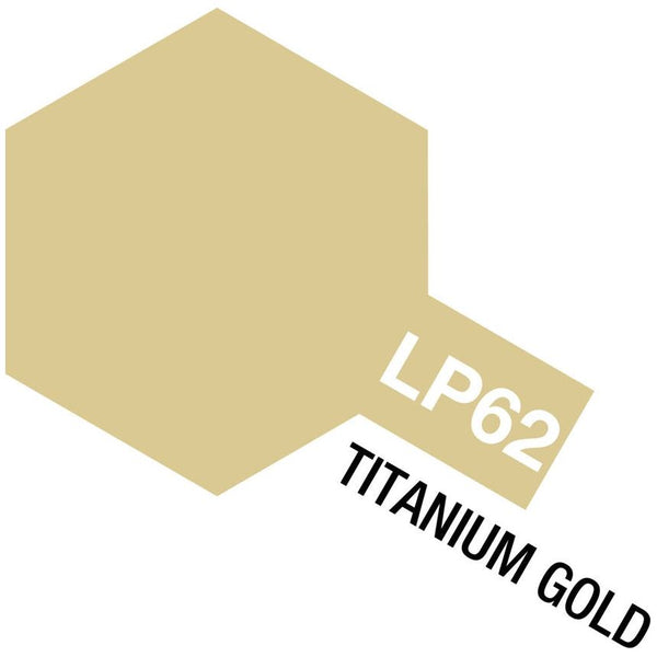 TAMIYA LP-62 Titanium Gold Lacquer Paint 10ml 82162