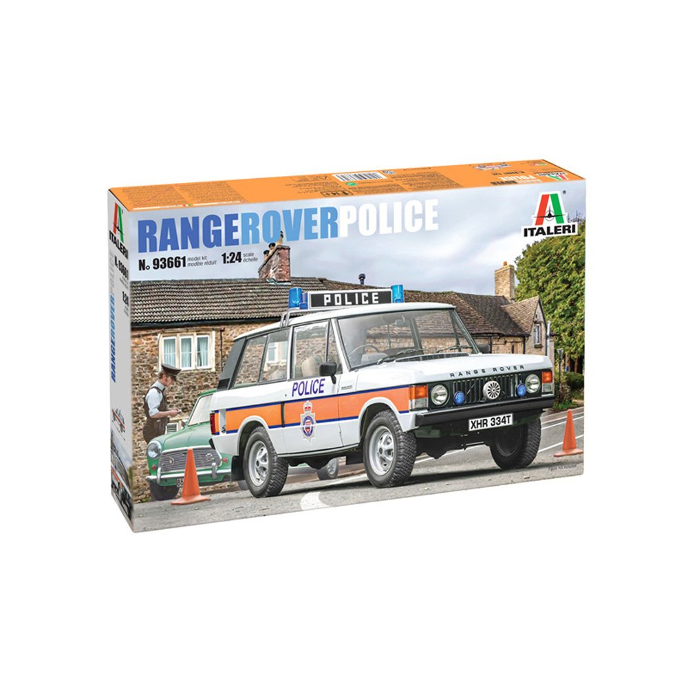 ITALERI 1/24 Range Rover Police-New Artwork and Rubber Tyres
