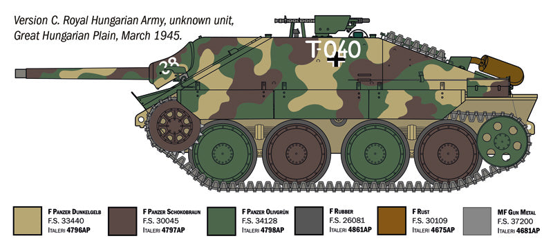 ITALERI 1/35 Jagdpanzer 38(t) Hetzer