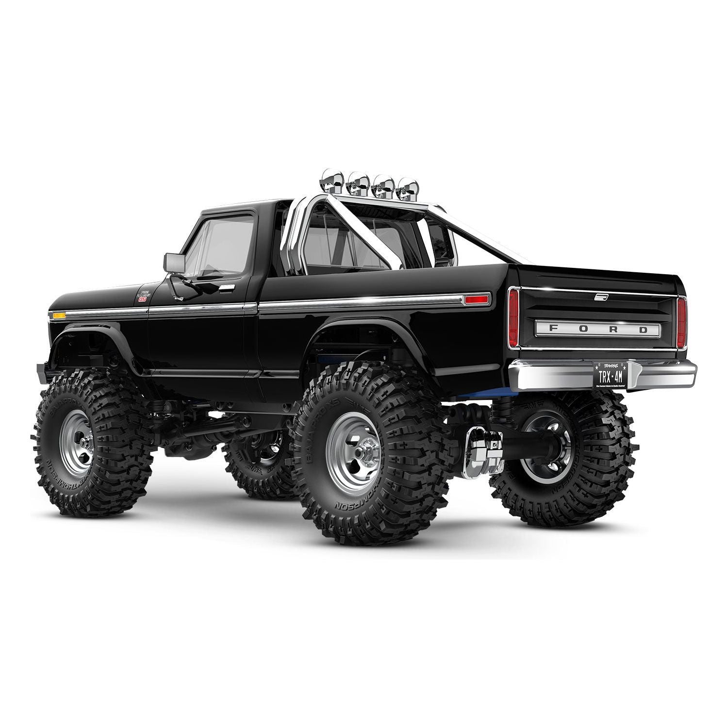 TRAXXAS 1/18 TRX-4M Ford F150 Ranger XLT High Trail Edition 4x4 Black