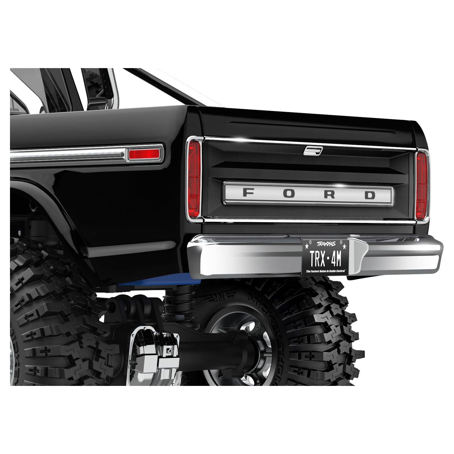 TRAXXAS 1/18 TRX-4M Ford F150 Ranger XLT High Trail Edition 4x4 Black