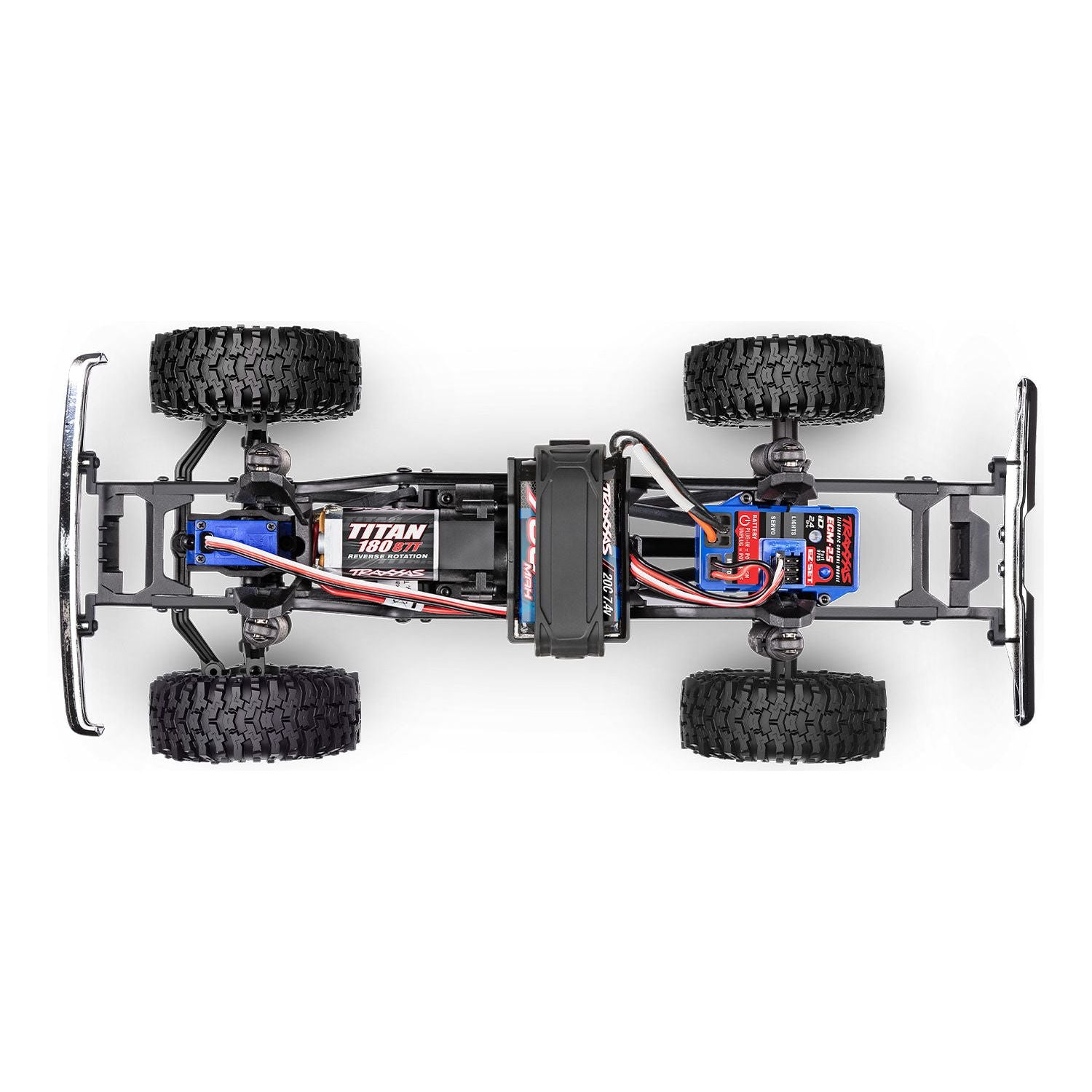 TRAXXAS 1/18 TRX-4M Ford F150 Ranger XLT High Trail Edition 4x4 Blue