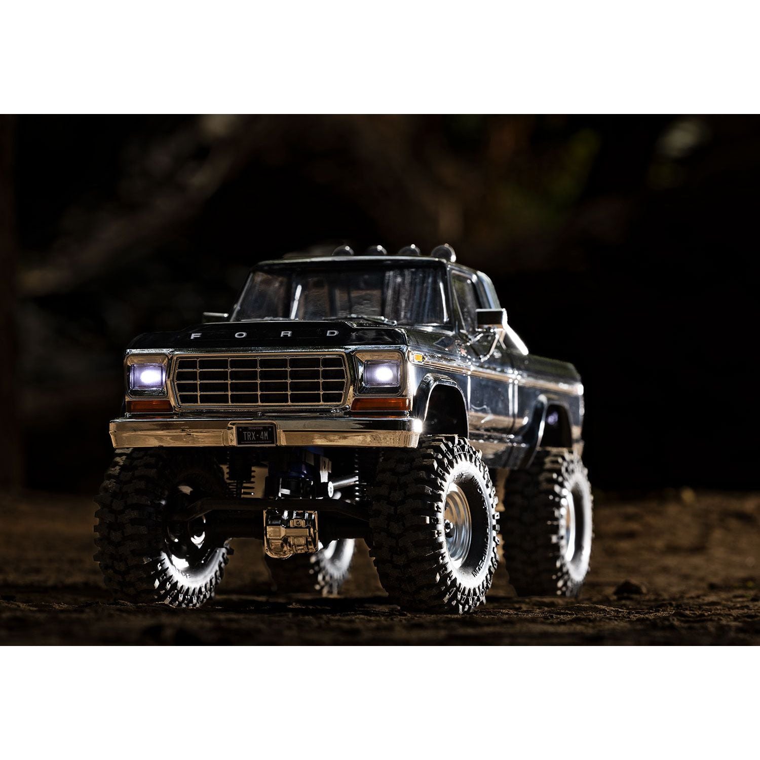 TRAXXAS 1/18 TRX-4M Ford F150 Ranger XLT High Trail Edition 4x4 Black