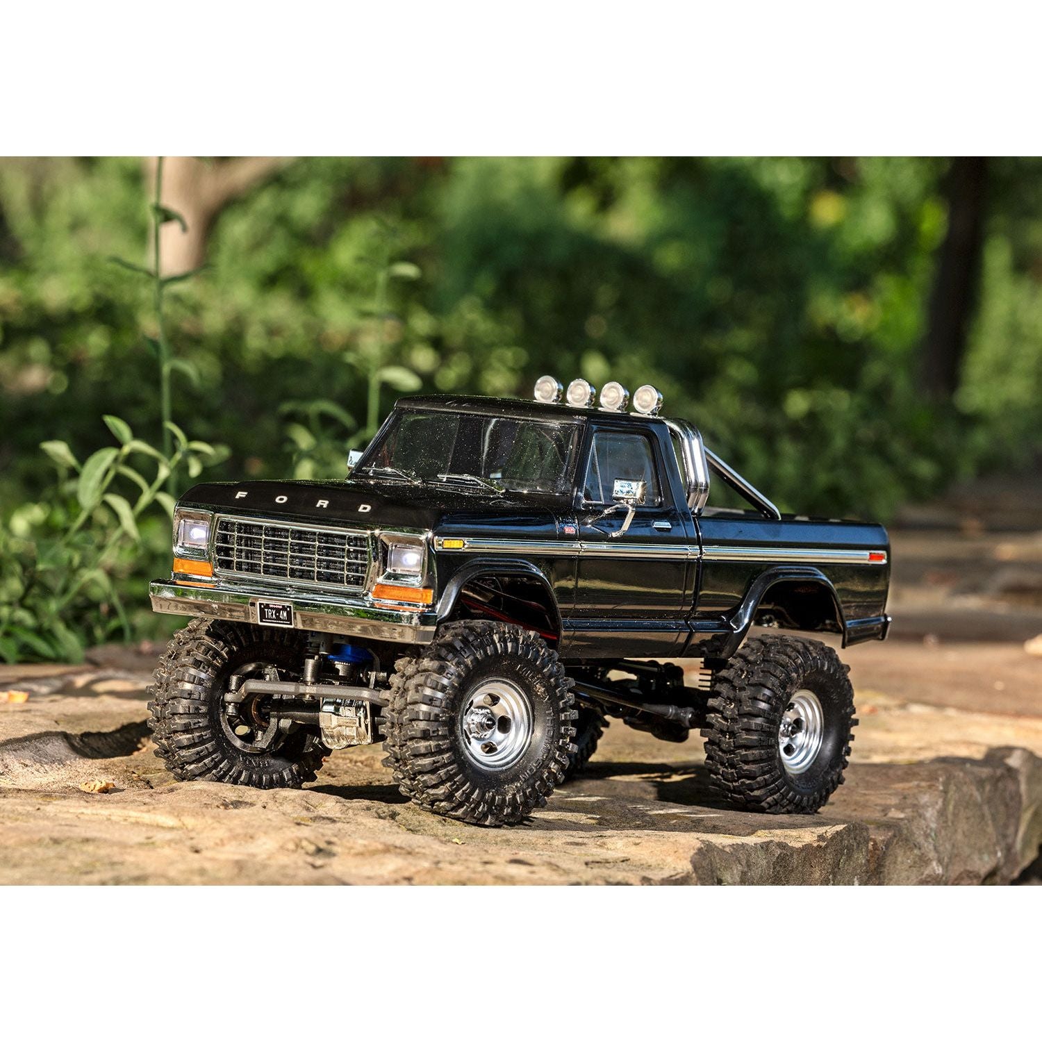 TRAXXAS 1/18 TRX-4M Ford F150 Ranger XLT High Trail Edition 4x4 Black