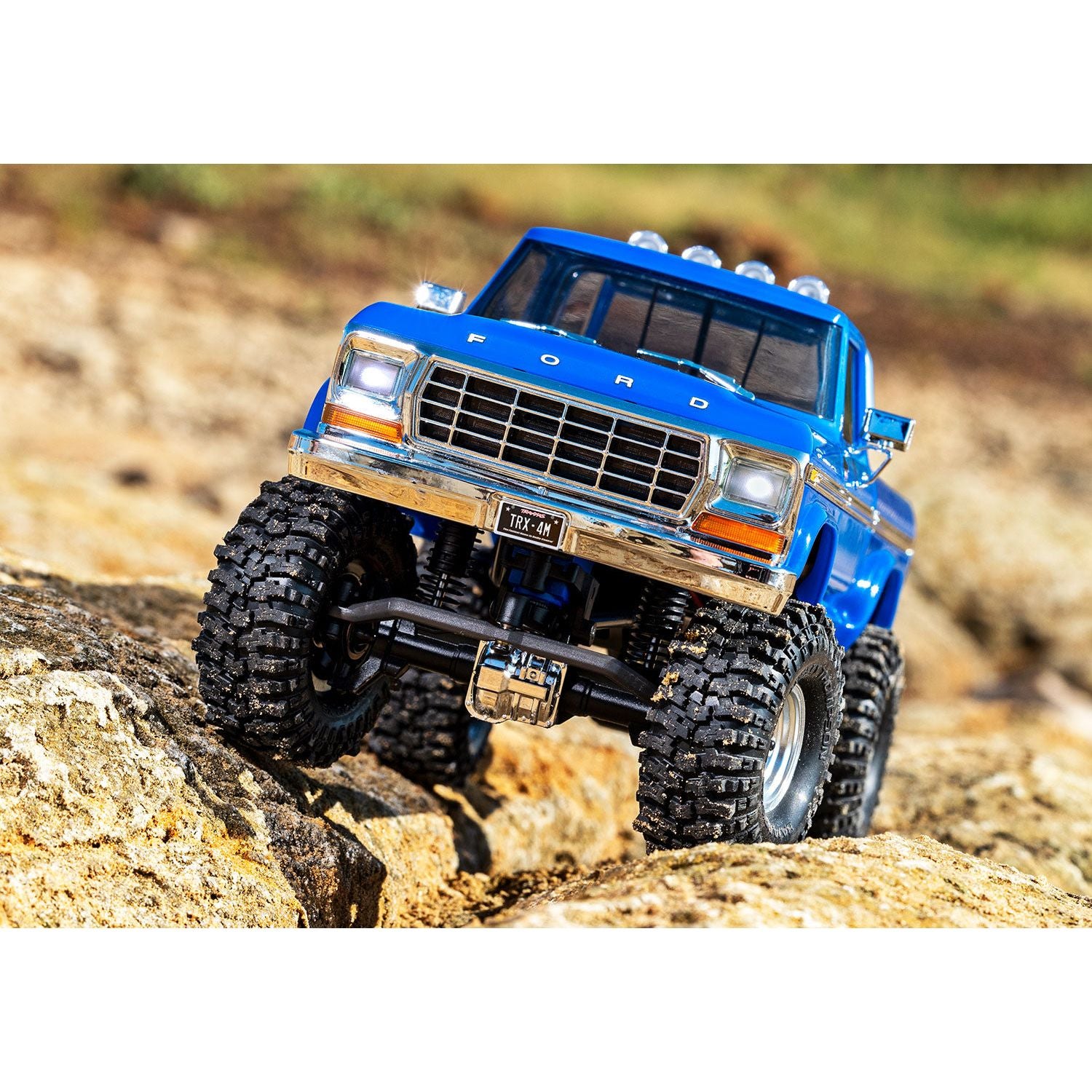 TRAXXAS 1/18 TRX-4M Ford F150 Ranger XLT High Trail Edition 4x4 Blue