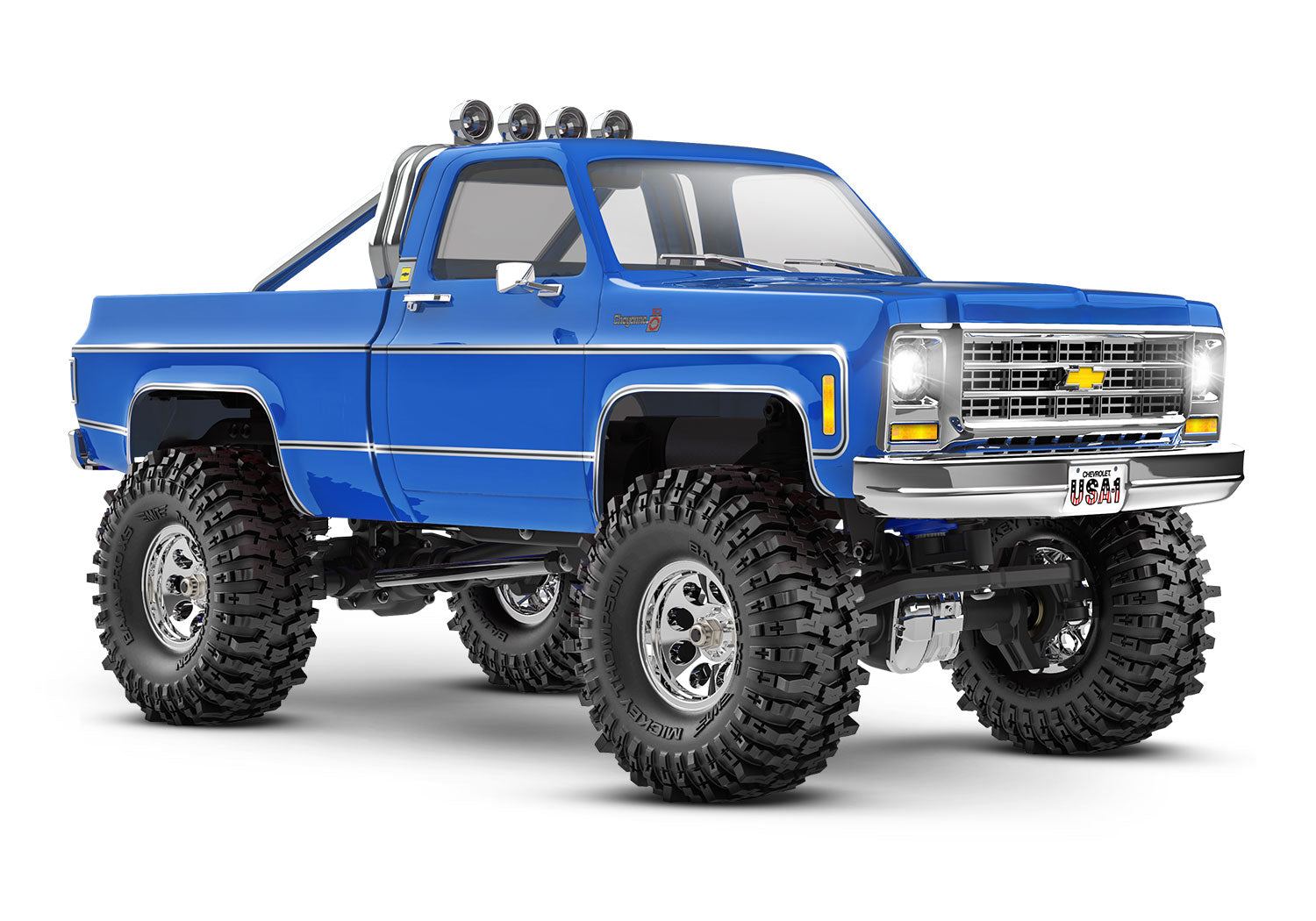 TRAXXAS 1/18 TRX-4M CHEVROLET K10 HIGH TRAIL EDITION - BLUE