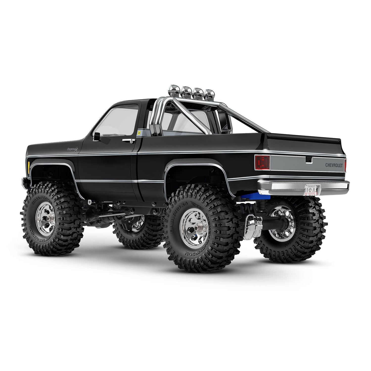 TRAXXAS 1/18 TRX-4M Chevrolet K10 High Trail Edition 4x4 Trail Crawler Black