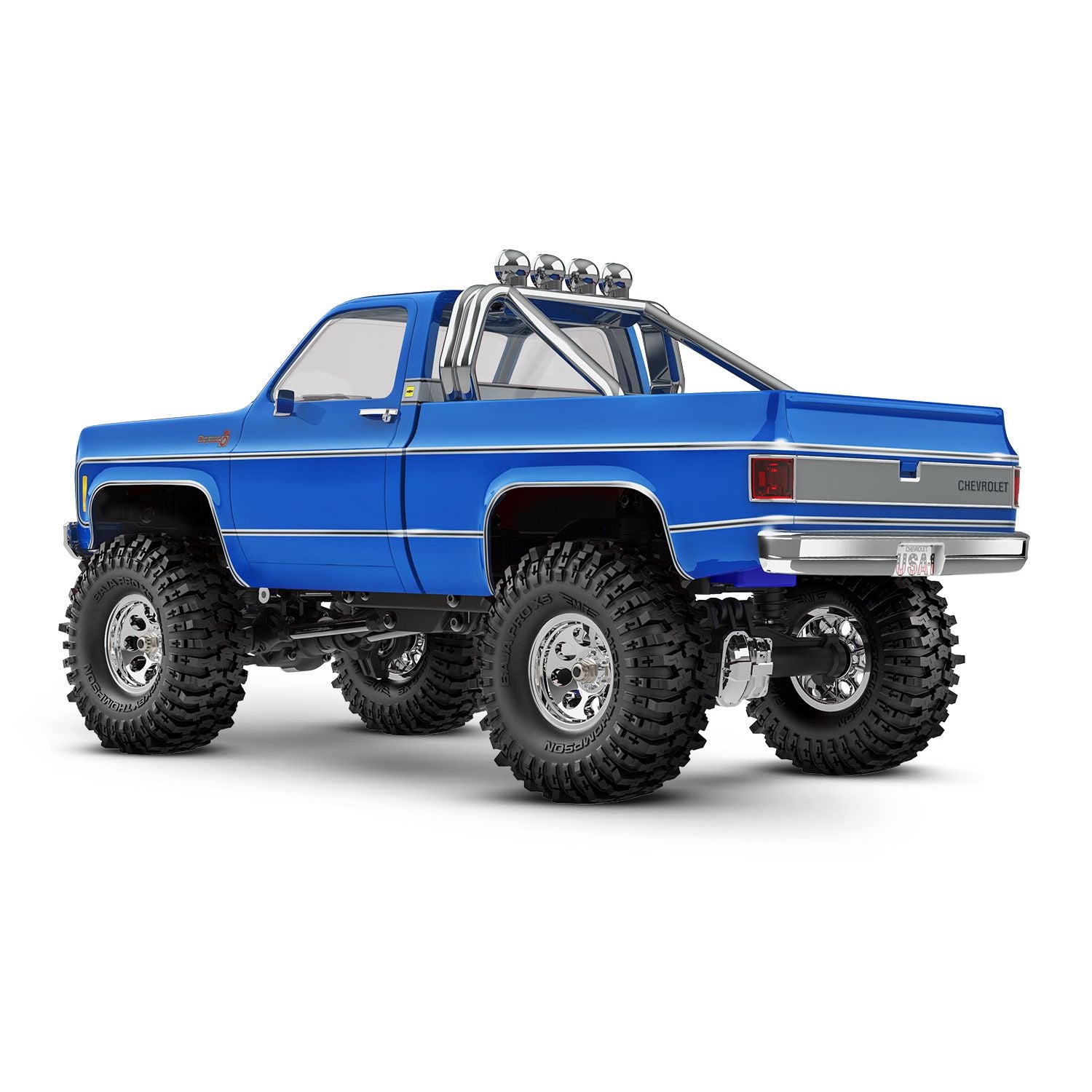 TRAXXAS 1/18 TRX-4M Chevrolet K10 High Trail Edition 4x4 Trail Crawler Blue
