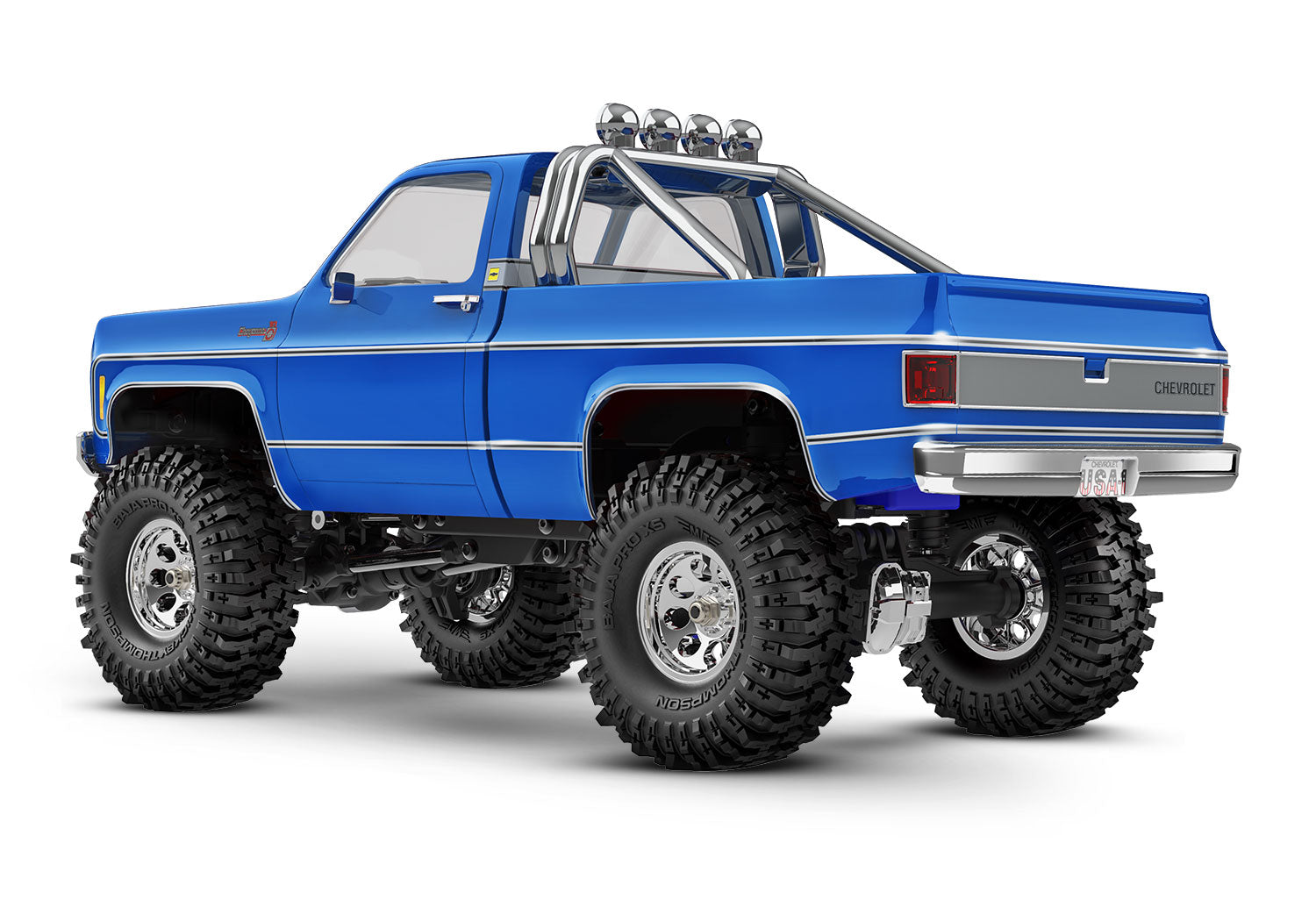 TRAXXAS 1/18 TRX-4M CHEVROLET K10 HIGH TRAIL EDITION - BLUE
