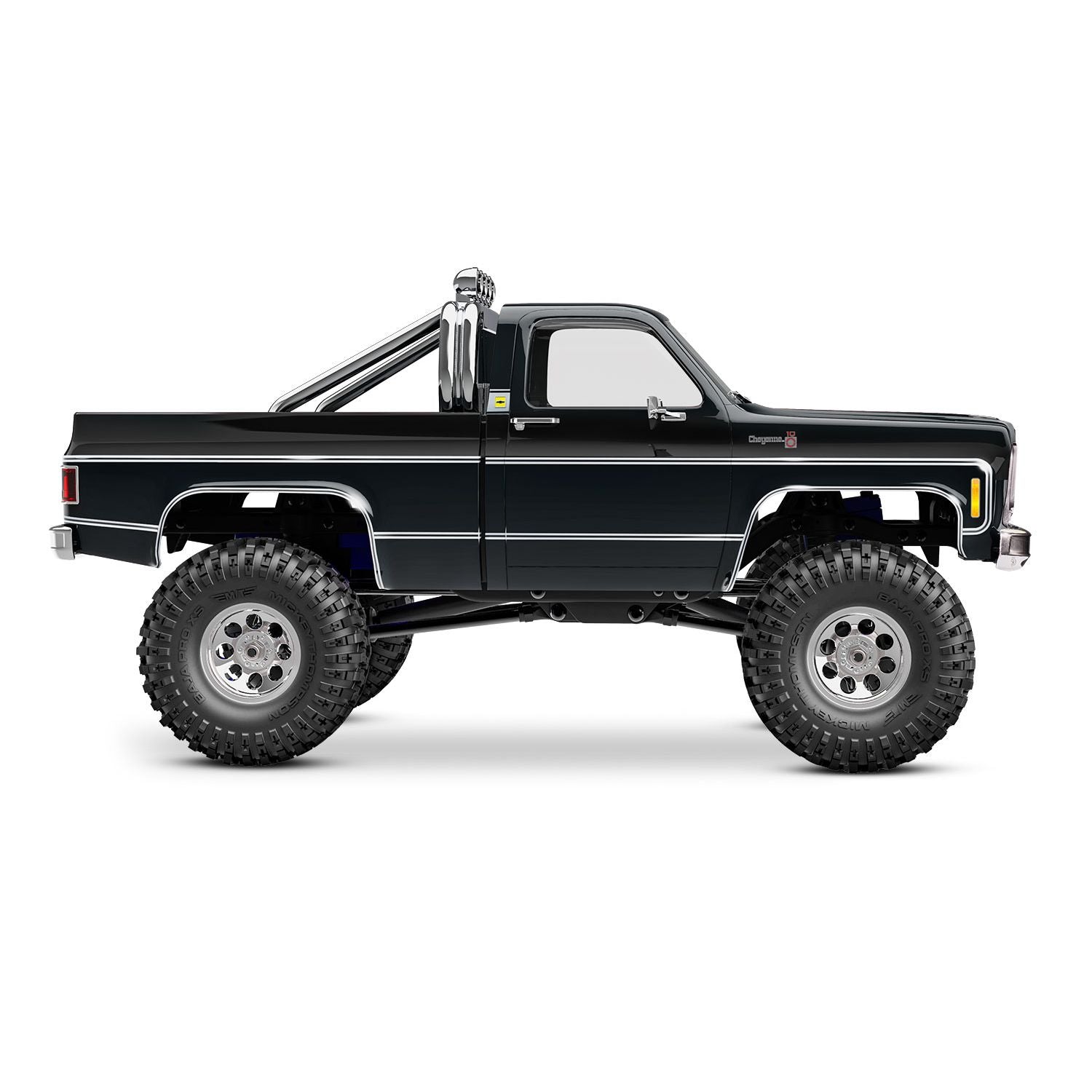TRAXXAS 1/18 TRX-4M Chevrolet K10 High Trail Edition 4x4 Trail Crawler Black