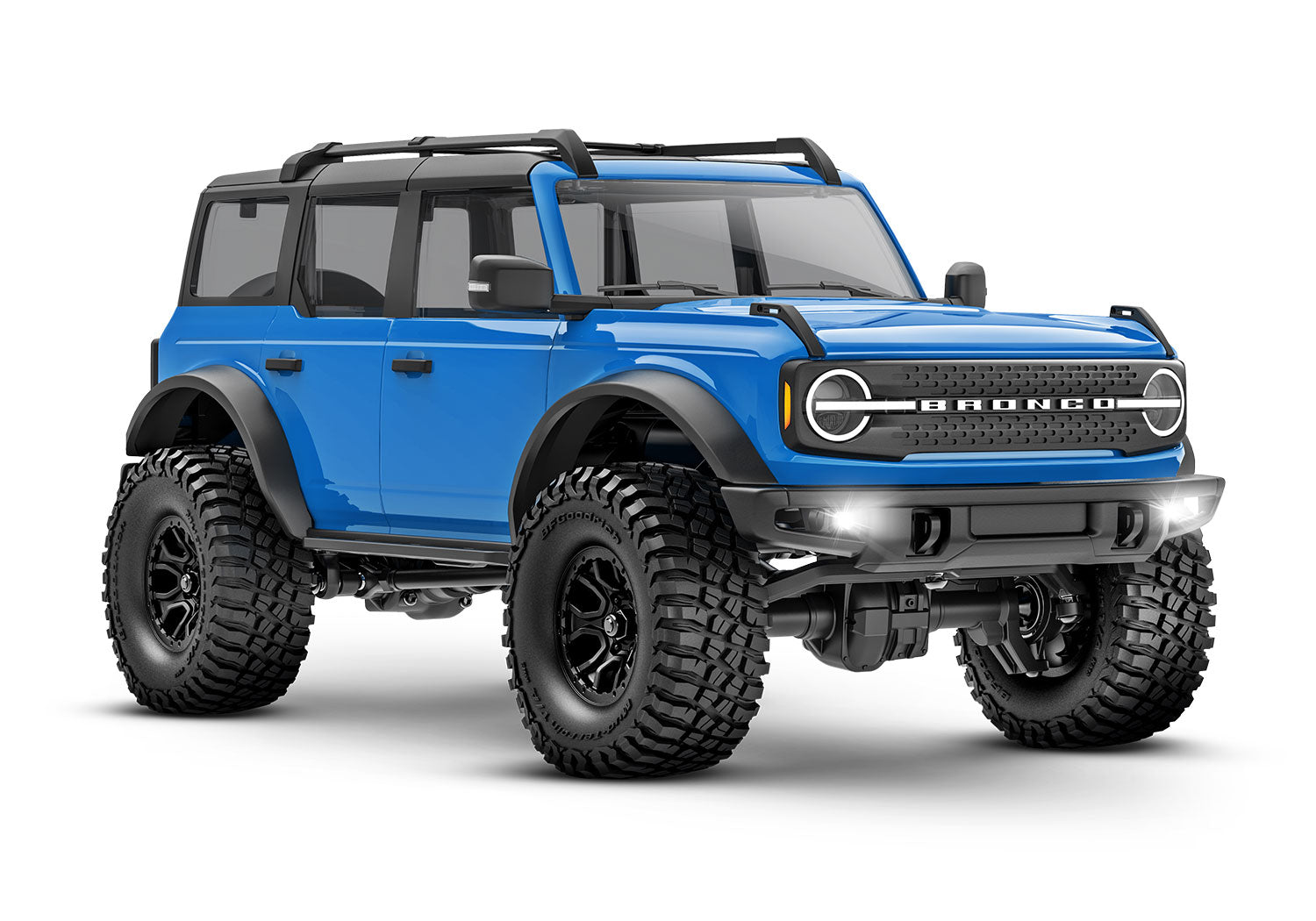 TRAXXAS 1/18 TRX-4M SCALE & TRAIL CRAWLER FORD BRONCO - BLUE