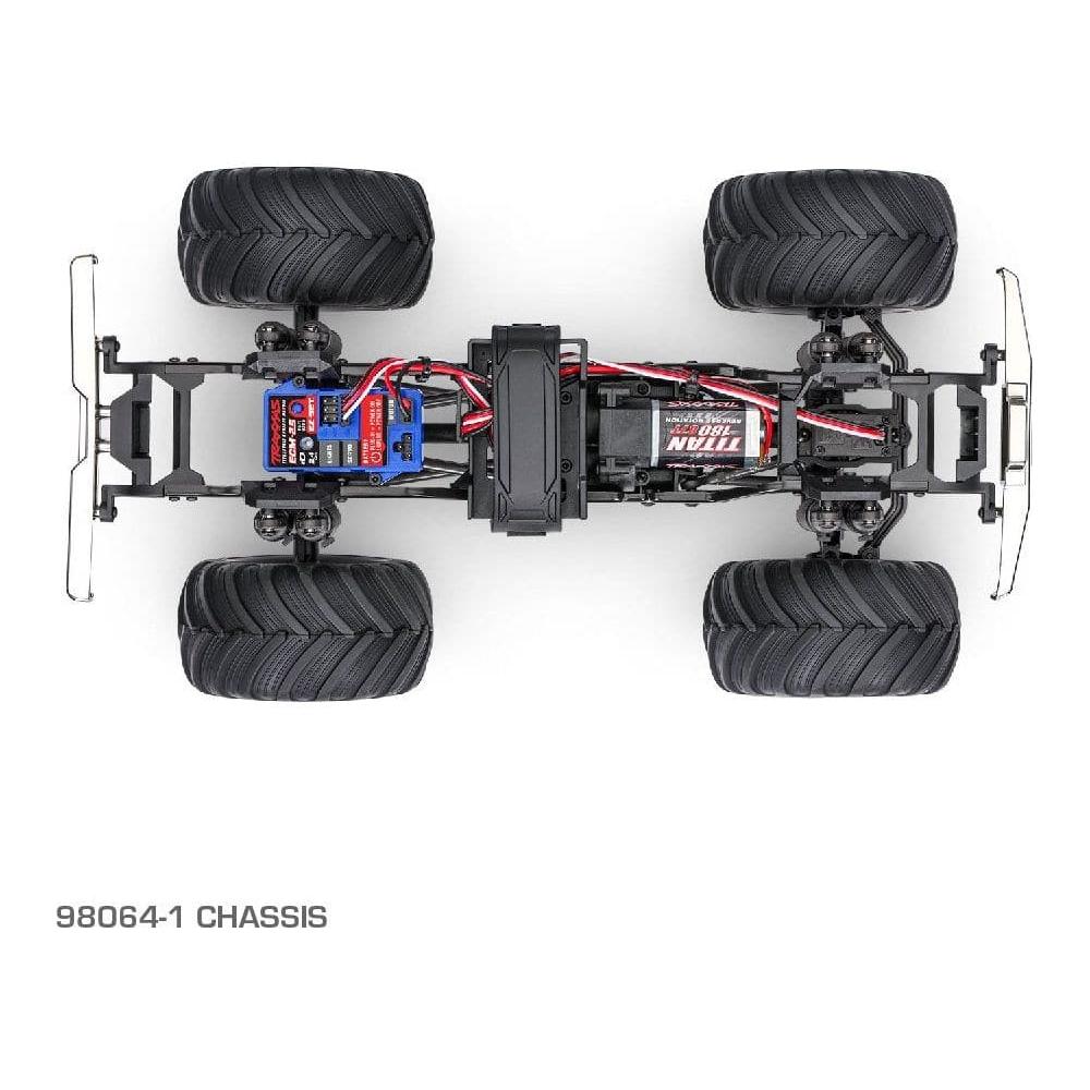 TRAXXAS 1/18 TRX-4M Chevrolet K10 Monster Truck - RED