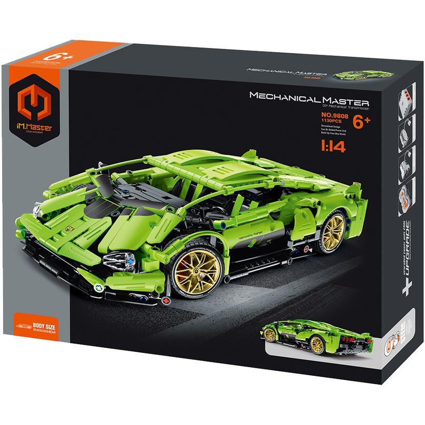 IM.MASTER Super Car Green 1130 PCS C12
