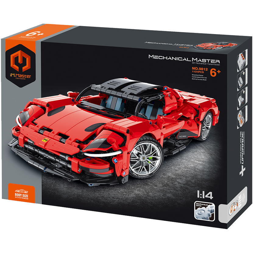 IM.MASTER Super Car Red 1131 PCS C12