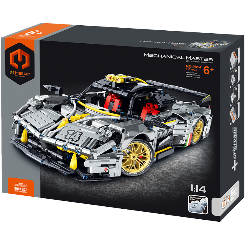 IM.MASTER Super Car Silver 1237 PCS C12